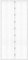 DIVCHI Magnetic Door Curtain Automatic Closing Fly Insect Bug Screen Net Mesh (100x210 cm, White)