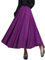 FEOYA Gonne Tulle Lunga Elegante Abiti Anni 50 Donna Vintage Viola