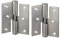 1 Paar 76 mm Scharniere aus Edelstahl, Türscharniere mit Hebefunktion(links) 3