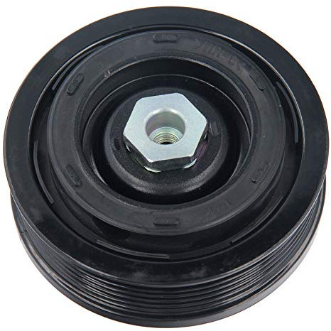 GEPCO Klimakompressor Magnetkupplung Riemenscheibe kompatibel mit Audi A1 A3 A4 A5 A6 A7 A8 Q5 Q7 TT Seat Skoda Fabia Octavia VW CC Golf Polo T5 Passat 8K0820810E 6SEU14C