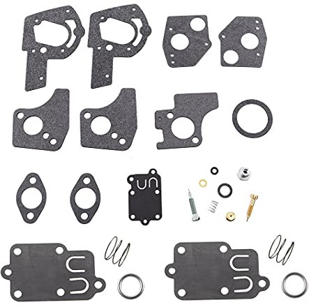 MCHNIC Carburateur Membrane Joint Réparation kit pour Briggs and Stratton 3-5 HP, PS 135292, 135292, 135232, 135212, 495606, 494624,697776, 698083 avec 270026