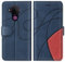 KKEIKO Hülle für Nokia 3.4 / Nokia 5.4, PU Leder Schutzhülle für Nokia 3.4 / Nokia 5.4, Kratzfestes Brieftasche Handyhülle mit Kartenfächern, Blau