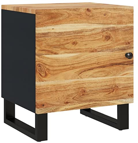 vidaXL Bedside Cabinet 40x33x46 cm Solid Wood Acacia