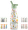 Botella Térmica Infantil - 260 ml - Spring Flowers - Botella de Agua de Acero Inoxidable - Bebidas Fías 36 Horas y Calientes 18 Horas - Acabado con Pintura en Relieve - Sin BPA - Cool Bottles