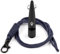 TDL Gun Dog Training Whistle with Lanyard - Dog Whistle with Loud, Solid Tone & Far Reaching Sound - Ideal High-Frequency Long-Distance Dog Recall Whistle for Most Breeds - Black with Navy Rope