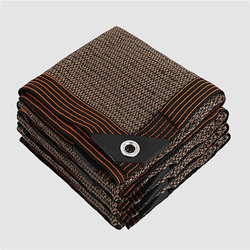 Voile D'Ombrage 3x3 Taupe Mat Voile D'Ombrage A Planter Filet Anti Grele Voiture pour Jardin, Terrasse,4x6m