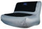 HIBO Schlauchboot Sitzbank Aufblasbar - Premium Schlauchboot sitzbank - Grau - Nylon - 80 cm Breiter - Unverzichtbares Schlauchboot-Zubehör