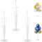 NUWIQ 3 Stück Ballonständer, Ballonhalter, Balloon Stand Kit, Wiederverwendbar Desktop Ballonstäbe, für Partydekorationen, Hochzeitsdekorationen und Geburtstagsdekorationen