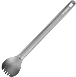 Titanium Long Handle Spork Ultra Lighweight Camping Outdoor Cookware Utensils Light Weight Titanium Tableware Picnic Hiking Utensils Spoon Fork Outdoor EDC Travel Supplies