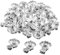 IMIKEYA 72 STK Kerzenhalter-Ornament große Kerzenhalter Christbaumkerzenhalter Clips Christbaum kerzenhalter christbaumkerzen Halterung Kerzenclips aus Metall Kerzenhalter-Clips Eisen