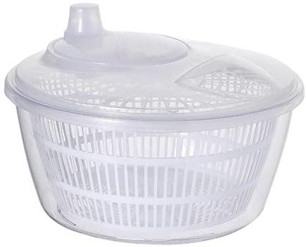 Centrifuga per lattuga di qualità alimentare – centrifuga per insalata leggera, centrifuga per preparazione di lattuga | centrifuga per lattuga grande centrifuga per insalata, centrifuga per insalata