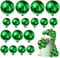 Xsstarmi 24 Pack Ball Cake Topper Shiny Green Disco Ball Cake Pick Ball Centerpiece Decor Cake Decorations for Baby Shower Wedding Bridal Shower Birthday Party Supplies