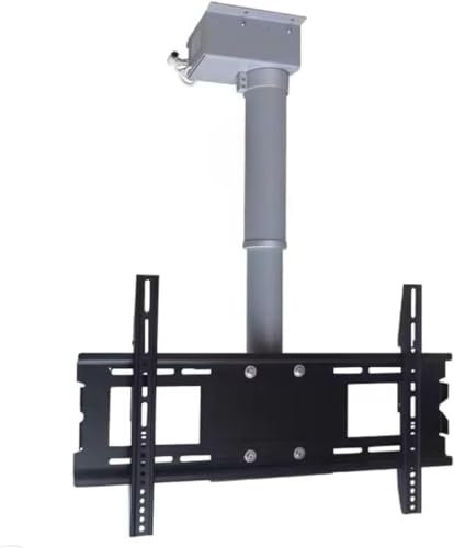 Cucce Motorisierte Decken-TV-Halterung – verstellbare Decken-TV-Halterung, elektrischer TV-Lift mit Fernbedienung Fernseher Wandhalterung(30cm)
