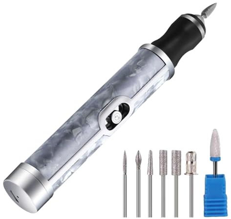 Electric Nail Files - Rechargeable Electric Nail File Machine, Nail Grinder For Thick Toenails,Versatile Nail File Electric For Manicure & Pedicure,for Acrylic Polish Gel Removal Manicure Pedicure Set