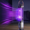 FanFuGuo® Lampe Anti Moucherons Anti Moustique Mouche Rechargeable, Lampe UV et veilleuse 2 en 1 avec capteur crépusculaire, Anti Insectes Volants Tue Mouche Electrique Intérieur et extérieur (Grey1)