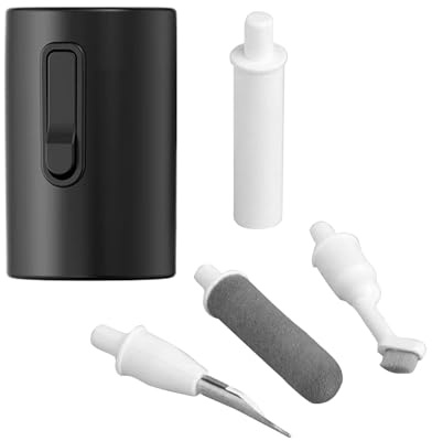 Wireless Ear Cleaning Kit - Professional Cleaning Tool for Pro, Headset, Earphones, Keyboard and Camera | Multifunctional Brush, Wax Removal Tool Dust Blower Compact