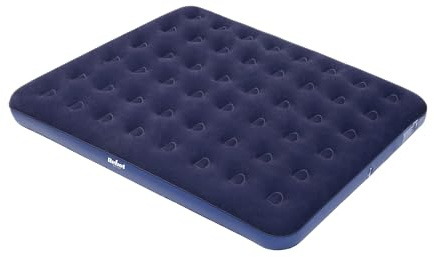 Rebel Electro Luftmatratze Doppelschlafen Velour 203x152x22 cm RBA-5001-XL