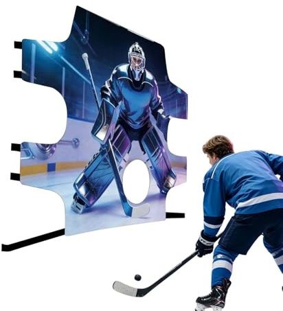 qixeuoa Hockey Tor Zielvorrichtung Trainingsplane | Straßenhockeytor Für Kinder, Mädchen, , Erwachsene Geeignet Für Den Indoor, Feld, Boden, Outdoor, Straßensport Und Training