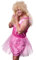 Marco Porta Zahnfee Kostüm Herren pink Ballerina Balletttänzerin Herrenkostüm Junggesellenabschied (XL)