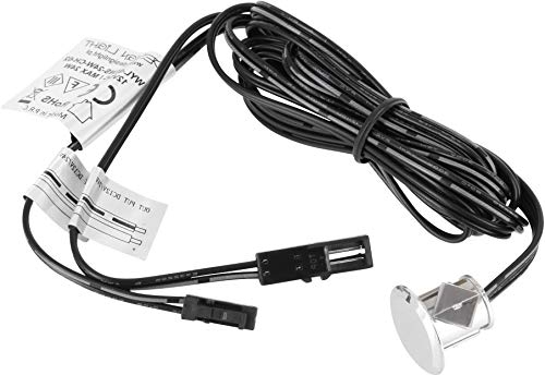 12V Mini-Amp, Verlängerungs-Kabel 2m, Einbau-Touchschalter Touchdimmer 24W