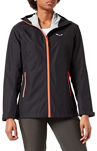 Salewa Puez (Aqua 3) Giacca, Donna, Nero (Black Out/6080), 48/42