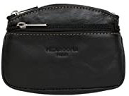 Hexagona - Porte-Monnaie - Compatible Cartes de crédit - pour Homme - Collection Félin - Noir - en Cuir