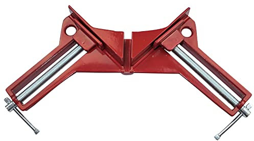 AERZETIX - C49997 - Serre joint d'angle de menuisier 75mm - presse d'angle - pince à angle droit 90° - outil de serrage angulaire - en acier