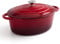 Bidasoa Fierro Cocotte Hierro Fundido Esmaltado 30x23, 4,3l Hierro Apto Vitrocerámica Apto Inducción Extra Resistente