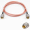 Vecys PL 259 Kabel UHF Stecker PL-259 auf UHF Stecker PL-259 Verlustarmes Koaxialkabel RG400 3FT/1M für Walkie Talkie CB Radio SWR Meter Antennenanalysator