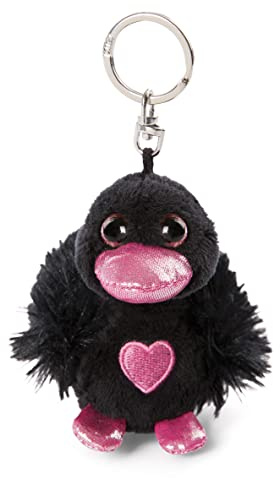 NICI Schlüsselanhänger Love Schwan schwarz 8cm Green
