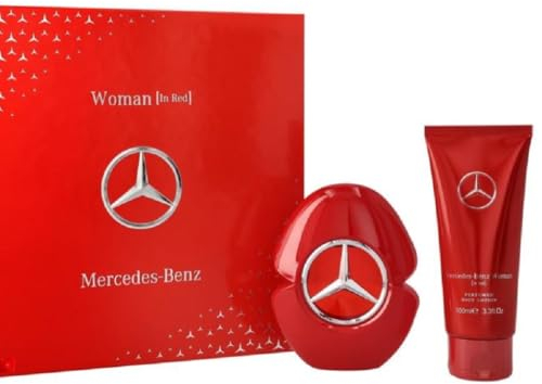 Mercedes-Benz Woman Red Geschenkeset EdP Parfum Duschgel