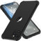 ORETECH für iPhone 11 Pro Max Hülle, mit 2 Stück Schutzfolie, 360 Grad Ganzkörper Stoßfest Kratzfest Silikon Handyhülle für iPhone 11 Pro Max 6,5 Zoll, Schwarz