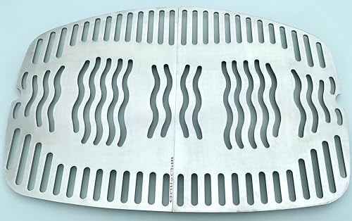 Grillrost Edelstahl V2A 1.4301 Ersatzrost passt für Grills Napoleon TRAVELQ 285 PRO285 PRO 285X PRO285E / 5-5,2 mm Materialstärke/Fast 5 kg schwer