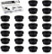 24 Stück Topfträgergummis, Gummifüße, Gummidurchführungen, Rostgummifüße für Topfstützen mit 5mm Stäben von Dometic, Smev Thetford Wohnmobilöfen Zubehör, Schutzgummidurchführungen