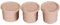 Ice Cube Tray for Stanley Cup 40oz 30oz 20oz, Silicone Ice Cube Moulds with Lid, 3 Hollow Cylinder Ice Cube Mold Easy Fill and Release Ice Mold for Chilling Cocktail Cold Whiskey Drink Coffee (Pink)