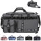 AUNGKWANG Reisetasche Damen Herren, 65L Wasserabweisende Sporttasche, Large Capacity Reise Tasche Gym Bag, mit Schuhfach und Nassfach, für Reisen, Fitness, Sport, Grau