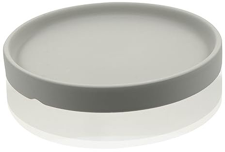 CIMAXIC Ceramic Planter Tray Square Tray Pots Indoor Red Planter Living Square Plant Saucers Inn Plant Pot Saucer Square Plant Pot Saucers Round Pot Tray Clear Plants Pots Grey Ceramics