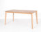 expendio hochwertiger Esstisch Linao A 140(180) x90 cm ausziehbar Eiche geölt Massivholztisch Designermöbel