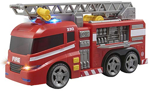 Teamsterz- Camion Pompiers 33CM Sons ET Lumiere, 6615, Multicolore