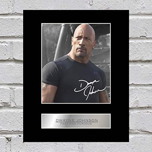 Dwayne Johnson Fotodruck Fast and Furious