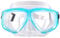 WOWDECOR Schnorchelmaske Taucherbrille Dioptrin Dioptrien Korrektur, Tauchmaske Tauchermaske für Erwachsene und Kinder mit Kurzsichtigkeit Kurzsichtig (See blau, Different 2 Augen)