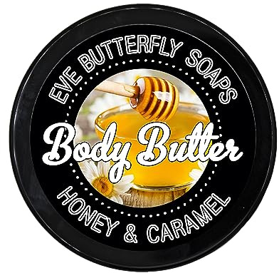 Shea Body Butter Honey & Caramel | Honig, Karamell, Zimtnoten, 125 g