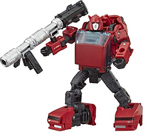 Transformers Toys Generations War for Cybertron: Earthrise Deluxe WFC-E7 Cliffjumper Action Figure – Children Aged 8 and Up, 14-cm