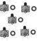 Garosa 5Pcs électrique Compresseur d'air Disjoncteur Surcharge Surcharge Commutateur De Protection De Courant 12a 15a 17a Protecteur D'interrupteur Bouton-Poussoir Réinitialiser Le Disjoncteur(12A)