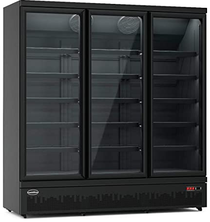 CombiSteel Armoire Négative Professionnelle Vitrée - de 1000 ou 1450 Litres