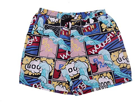 Abraxas Badeshorts ' Comic ' in XXL Größen, Größe:5XL