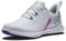 FootJoy Fuel Sport, Zapatos de Golf Mujer, White/Pink/Blue, 39 EU