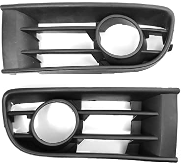 HZ-DESIGN 1 Satz Nebelscheinwerfergitter Lüftungsgitter Gitter NSW Links und Rechts kompatibel mit Polo 9N 10/2001-04/2005