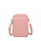 Casecret Mini Tasche Damen Handy Schultertasche Kleine Handytasche zum Umhängen mit Geldbörse Umhängetasche Brieftasche Kartentasche Crossbody Bag für iPhone 14 13 11 Samsung Xiaomi Bis zu 7 Rosa