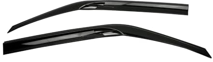 2X Windabweiser Regenabweiser kompatibel mit Mercedes Vito W638 1996-2003 Acryl Dunkel